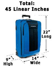 carry on bag 45 linear inches|45 linear inches backpack.